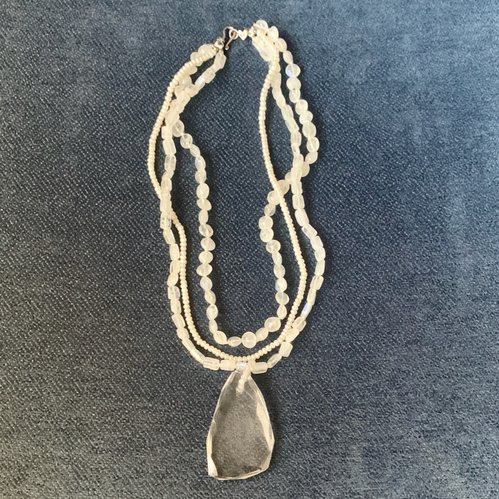Chan Luu Moonstone/MOP Necklace